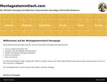 Tablet Screenshot of montagsstammtisch.com